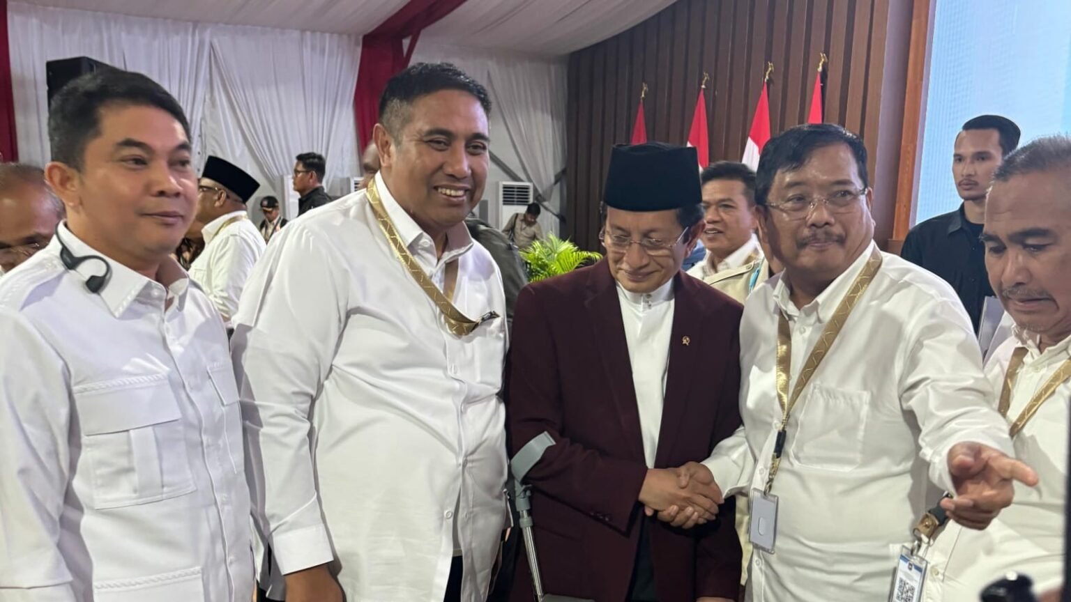Atensi Bupati Bang Arul Terima Paparan Menag Nasaruddin Umar Saat Retreat
