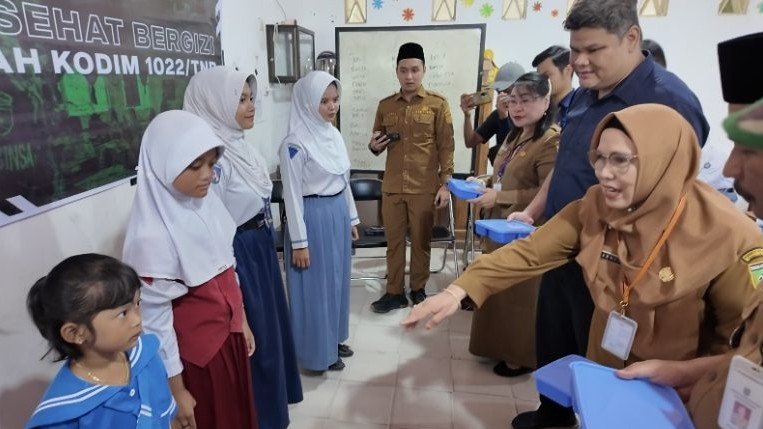 Perdana, MBG Diterima Ribuan Siswa Dari TK hingga SMK di Tanbu