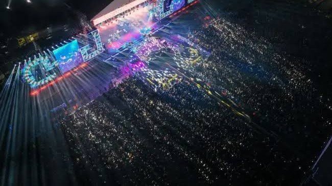 Pecah! Konser NDX AKA di Batfest 2024 Sukses, Pantai Jhonlin Lautan Manusia